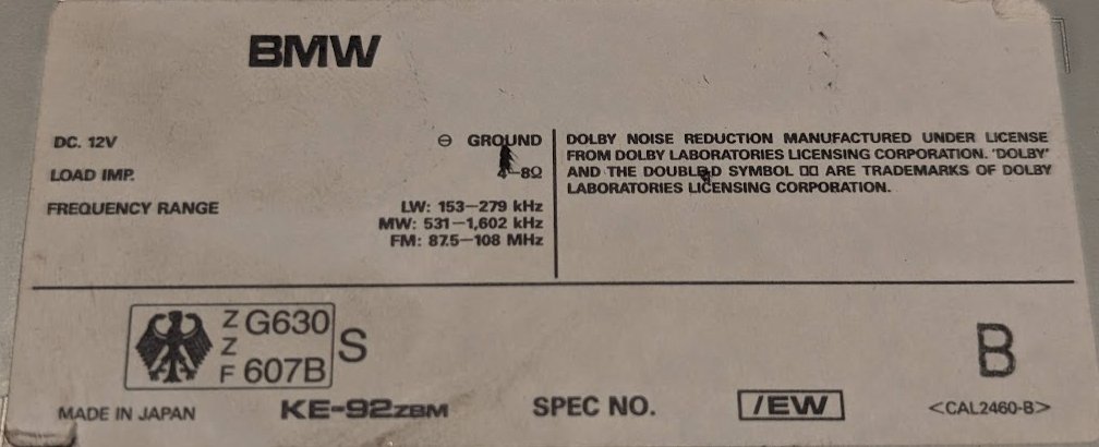 Type label